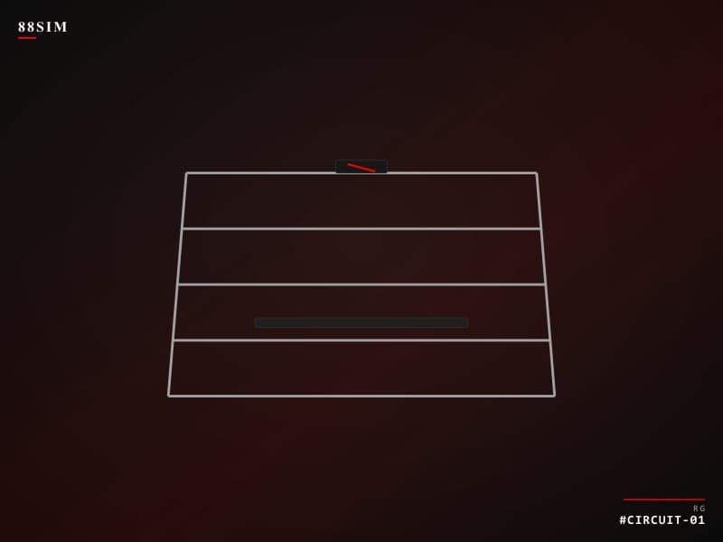 Кокпит 88SIM Circuit в собранном виде